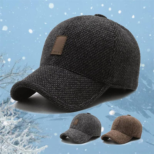 🎄The perfect gift for Christmas 🧢Winter warm baseball cap