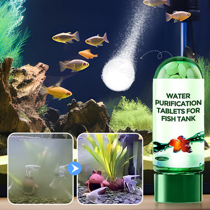 🐠1+2 ingyen🌿Hatékony akváriumi víztisztító tabletta