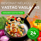🔥🍲Bevonat nélküli vastag vasedény