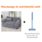 💘🐾 Puha nyugtató állatágy levehető huzattal | Kényelmes pihenőhely kutyáknak és macskáknak 🛏️✨