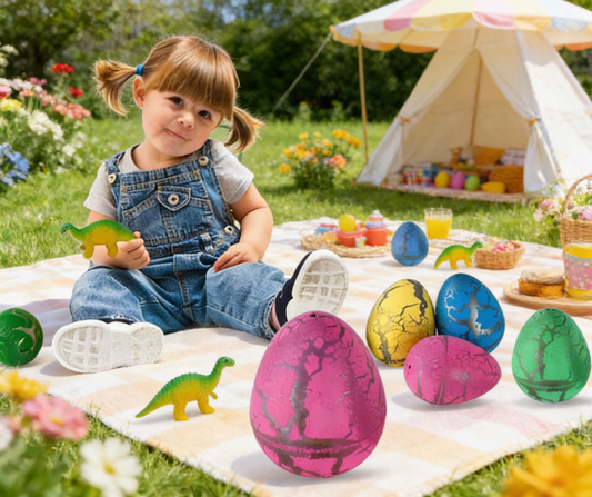 ✨Kikelő és növekvő dinoszaurusztojások – varázslatos húsvéti szórakozás gyerekeknek 🐣🦖💫