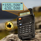 📡 UV-5R Amatőr rádió nagy hatótávolságú UV5R kétirányú rádió, kétsávos walkie-talkie