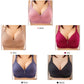 💕 Plus Size Kényelmes Drót nélküli Melltartó – Varratmentes Nylon-Spandex, Megrogyásgátló és Légáteresztő 👙