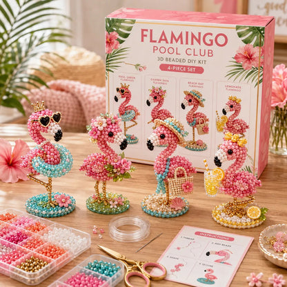 🧵✨ Kreatív gyöngyfűző mini világ – 3D DIY kézműves készlet