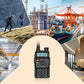📡 UV-5R Amatőr rádió nagy hatótávolságú UV5R kétirányú rádió, kétsávos walkie-talkie
