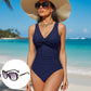 ☀️50% kedvezmény🏖️ Női, derékvonalat kiemelő egyrészes fürdőruha 🩱