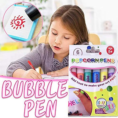 🎄Bubble Popcorn DIY rajztollak🎁3 darabot vásárol, 2-ért fizet