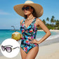 ☀️50% kedvezmény🏖️ Női, derékvonalat kiemelő egyrészes fürdőruha 🩱