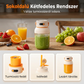 🍓🍨 Hordozható személyi turmixgép turmixokhoz és smoothie-khoz | USB-ről tölthető mini gyümölcscentrifuga-pohár 🏖️🍹