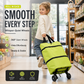 🛍️✨ Átalakítható bevásárlótáska – elrejti a kerekeket, 20 kg-ot bír, cipzárral bővíthető!