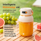 🍓🍨 Hordozható személyi turmixgép turmixokhoz és smoothie-khoz | USB-ről tölthető mini gyümölcscentrifuga-pohár 🏖️🍹