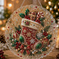 🎅🎄Karácsonyi gyöngyös gyémántművészeti függő díszkészlet | Tartós, nem fakuló gyöngyökből készült, saját kezűleg készíthető ünnepi függő dekoráció 🎅💎