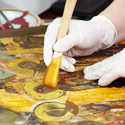 🏡🔥Időjárásálló vízalapú arany festék