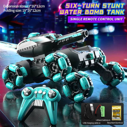 🏎️🔥Távirányítású hatkerekű tank