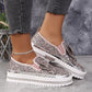 ✨New products on offer ✨Women's Rhinestones Slip-On Bow Sneakers