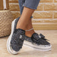 ✨New products on offer ✨Women's Rhinestones Slip-On Bow Sneakers