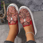 ✨New products on offer ✨Women's Rhinestones Slip-On Bow Sneakers