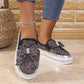 ✨New products on offer ✨Women's Rhinestones Slip-On Bow Sneakers