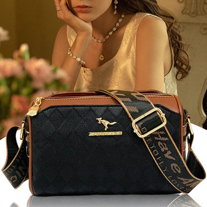 🌸👜Prémium háromrétegű gyémánt mintás divatos crossbody táska