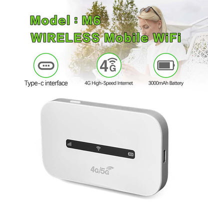 🔥 2025-ös forró akció🔥4G/ 5G zseb méretű mobil WiFi router