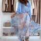 🌸Tavaszi akciók🌸 Kék szett Bow Back Top és Tulle szoknya