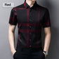 👕Férfi alkalmi légáteresztő puha rövid ujjú ing