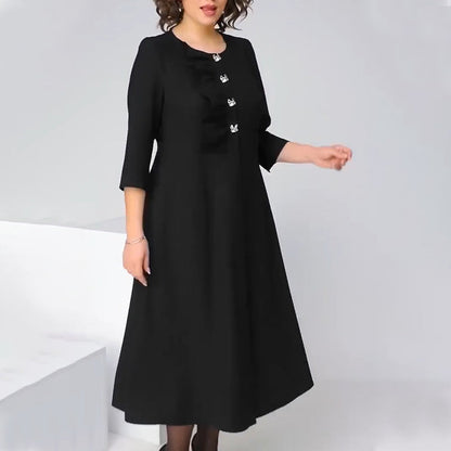 Fekete elegáns ruha