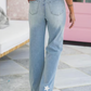 🔥Magas sztreccsű haspántos farmer 👖