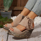 【EU 35-43】👡Tassel nyitott orrú női platform szandálok