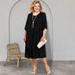 Plus Size réteges Midi ruhad