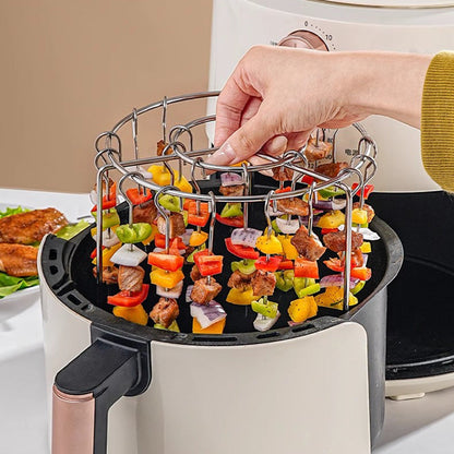 🥩Légsütő Barbecue grill Függőleges kebab grill + ingyenes hőálló kesztyű🍤