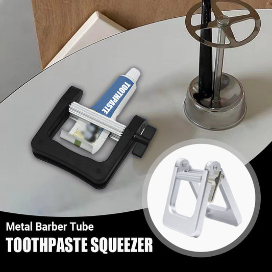 🎉A fogkrém jó segítője🎉Fém Barber Tube fogkrém-kicsapó✨