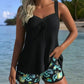 🔥 S-3XL 🏖️ Nyomtatott fürdőruha felső és rövidnadrág szett 🌊👙