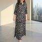 Women's Casual Fashion Leopard Print Dress