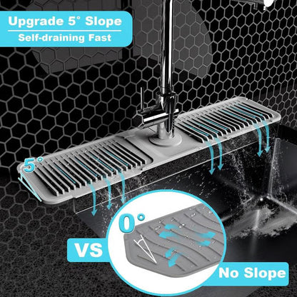 🔥Gyorsan száradó csaptelep alátét konyhai mosogatóhoz