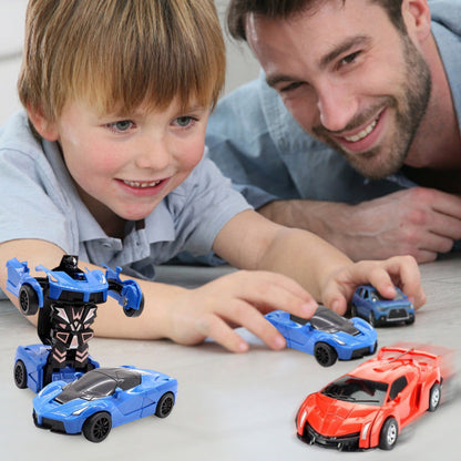 Ütközéses átalakító játékautó gyerekeknek