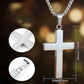 Stainless Steel Cross Pendant Necklace for Men & Women