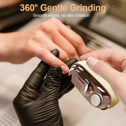 🔥Professzionális Körömápolás Otthon - 360°-os Csiszolás Azonnali Fényes Felülettel