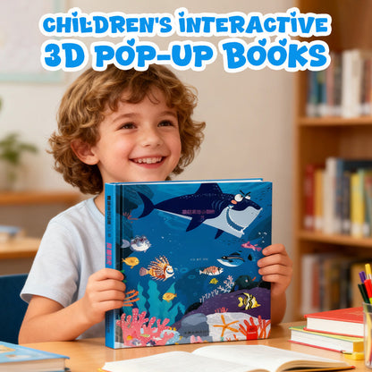 ✨📚 Interaktív 3D pop-up könyvek gyerekeknek: Tanulj és fedezz fel játékosan!