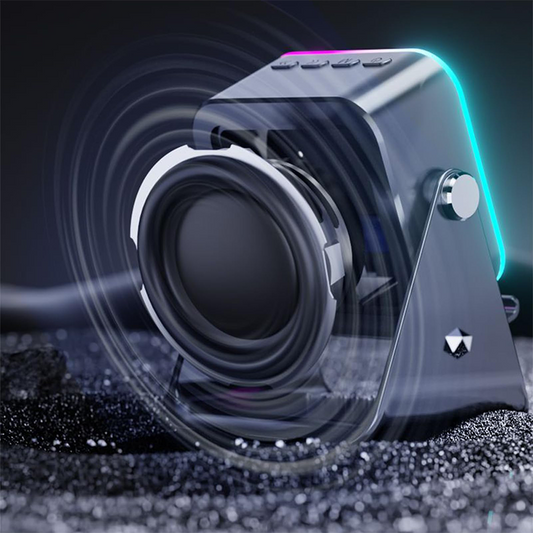 Vezeték nélküli Bluetooth hangszóró állítható mobiltelefon-tartóval