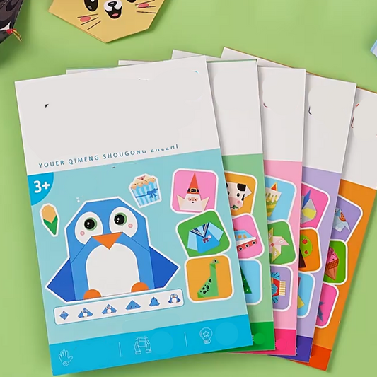 📚 Gyerek origami könyv — 30 origami minta!