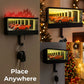 🔥Végtelen tükör LED-es autó kulcstartó🚗