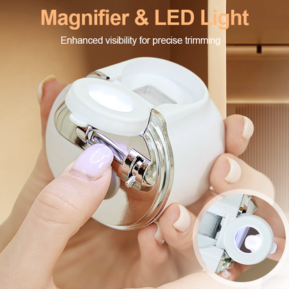 💅 Professzionális LED körömvágó - Kifogástalan pontosság