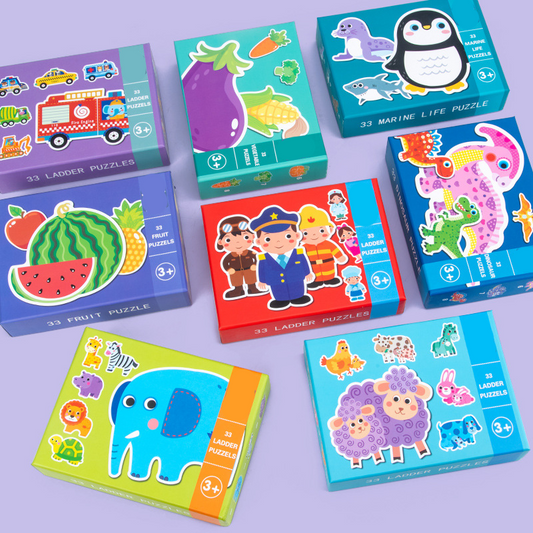 🌟👼Korai tanuláshoz való kirakós játék gyerekeknek