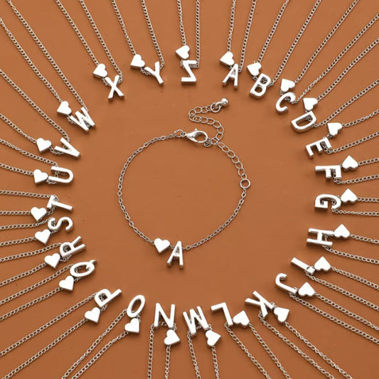 Kezdőbetű nyaklánc nőknek