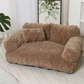 🐶🛋️ Puha nyugtató állatágy – Levehető, mosható huzat, meleg & biztonságos