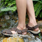 👞 Férfi nyári zárt cipős szandál – Hook and Loop, ortopédikus, légáteresztő☀️✨