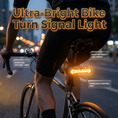 🚴Vezeték nélküli kerékpár irányjelző lámpa