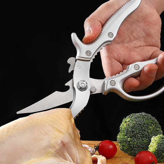 🐔Nagy teherbírású, többfunkciós konyhai olló