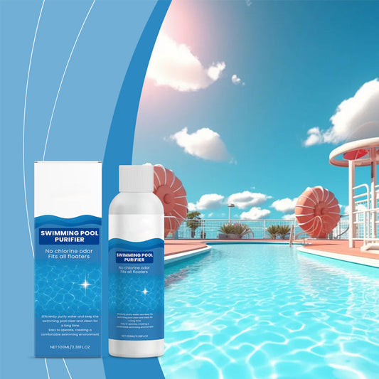 💧 Úszómedence-tisztítószer – kristálytiszta víz, gondtalan élvezet! 🏊‍♂️💙